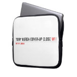 Tory Burqa Cover-up close  Laptop/netbook Sleeves Laptop Sleeves