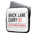 Brick Lane Curry  Laptop/netbook Sleeves Laptop Sleeves
