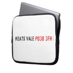 Keats Vale  Laptop/netbook Sleeves Laptop Sleeves