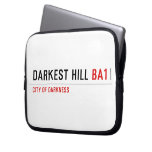darkest hill  Laptop/netbook Sleeves Laptop Sleeves