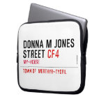 Donna M Jones STREET  Laptop/netbook Sleeves Laptop Sleeves