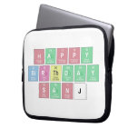 Happy 
 Birthday
 Sanj  Laptop/netbook Sleeves Laptop Sleeves