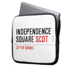 Independence Square  Laptop/netbook Sleeves Laptop Sleeves