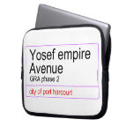 Yosef empire  Avenue   Laptop/netbook Sleeves Laptop Sleeves
