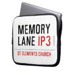 mEMORY LANE  Laptop/netbook Sleeves Laptop Sleeves