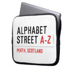 Alphabet  Street  Laptop/netbook Sleeves Laptop Sleeves