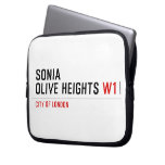 Sonia olive heights  Laptop/netbook Sleeves Laptop Sleeves
