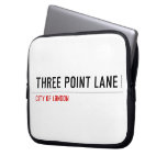 THREE POINT LANE  Laptop/netbook Sleeves Laptop Sleeves