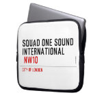 SQUAD ONE SOUND INTERNATIONAL   Laptop/netbook Sleeves Laptop Sleeves