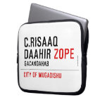 C.risaaq daahir  Laptop/netbook Sleeves Laptop Sleeves