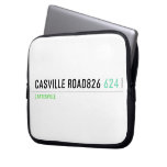 casville road826  Laptop/netbook Sleeves Laptop Sleeves
