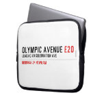 Olympic Avenue  Laptop/netbook Sleeves Laptop Sleeves