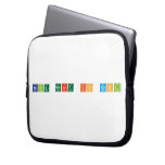 being smart is cool  Laptop/netbook Sleeves Laptop Sleeves