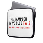 the Hampton  MWB Club  Laptop/netbook Sleeves Laptop Sleeves