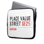 Place value Street  Laptop/netbook Sleeves Laptop Sleeves