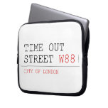 Time out Street  Laptop/netbook Sleeves Laptop Sleeves