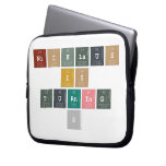 Nicklaus is turning 8  Laptop/netbook Sleeves Laptop Sleeves