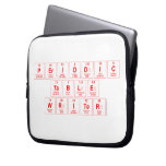 Periodic
 Table
 Writer  Laptop/netbook Sleeves Laptop Sleeves