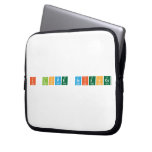 I love science  Laptop/netbook Sleeves Laptop Sleeves