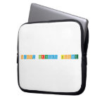 Happy Birthday Bonnie  Laptop/netbook Sleeves Laptop Sleeves