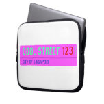 Cool street  Laptop/netbook Sleeves Laptop Sleeves