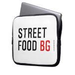 Street Food  Laptop/netbook Sleeves Laptop Sleeves