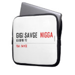 GiGi savge   Laptop/netbook Sleeves Laptop Sleeves