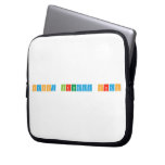 Happy Birthday Sarah  Laptop/netbook Sleeves Laptop Sleeves