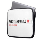 WEST END GIRLS  Laptop/netbook Sleeves Laptop Sleeves