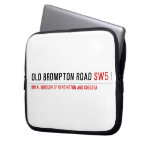 Old Brompton Road  Laptop/netbook Sleeves Laptop Sleeves