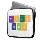 frogs
 rains  Laptop/netbook Sleeves Laptop Sleeves
