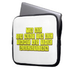 TO BE
 OR NOT TO BE
 THAT IS THE 
 QUESTION  Laptop/netbook Sleeves Laptop Sleeves