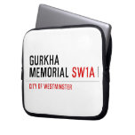 gurkha memorial  Laptop/netbook Sleeves Laptop Sleeves