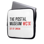the postal museum  Laptop/netbook Sleeves Laptop Sleeves