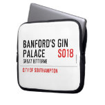 Banford's Gin  Palace  Laptop/netbook Sleeves Laptop Sleeves