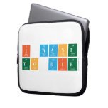 I want 
 To die  Laptop/netbook Sleeves Laptop Sleeves