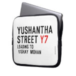 Yushantha  Street  Laptop/netbook Sleeves Laptop Sleeves