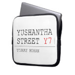 Yushantha  Street  Laptop/netbook Sleeves Laptop Sleeves