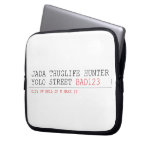Jada thuglife Hunter yolo street  Laptop/netbook Sleeves Laptop Sleeves
