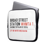 BROAD STREET STATION  Laptop/netbook Sleeves Laptop Sleeves