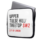 Upper  tulse hill/ Treetop  Laptop/netbook Sleeves Laptop Sleeves