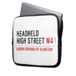 Headheld High Street  Laptop/netbook Sleeves Laptop Sleeves