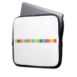 PeriodicTableWriter  Laptop/netbook Sleeves Laptop Sleeves