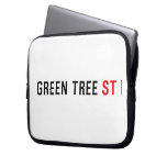 Green Tree  Laptop/netbook Sleeves Laptop Sleeves