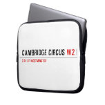 Cambridge Circus  Laptop/netbook Sleeves Laptop Sleeves