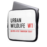 URBAN WILDLIFE   Laptop/netbook Sleeves Laptop Sleeves