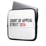 COURT OF APPEAL STREET  Laptop/netbook Sleeves Laptop Sleeves