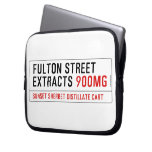 Fulton street Extracts  Laptop/netbook Sleeves Laptop Sleeves