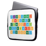 felicesvacaci
 onesdesde
 elhospital 
 universitario
 severoochoa  Laptop/netbook Sleeves Laptop Sleeves