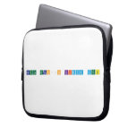 Cagla hocanın kimya dersi  Laptop/netbook Sleeves Laptop Sleeves